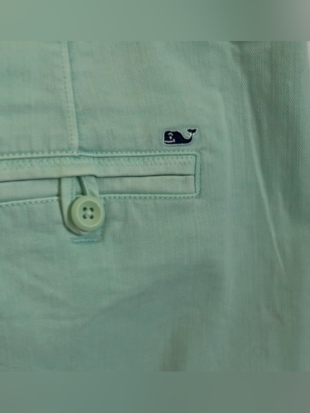 NWT- Size 12 - Vineyard Vines 3 1/2” Shorts in Bleached Aqua - Picture 6 of 8